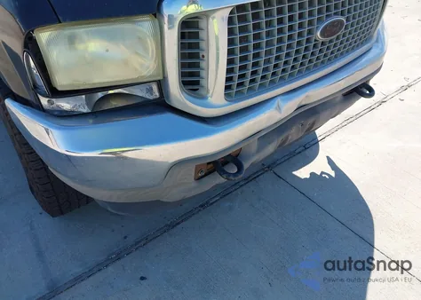 2002 Ford Excursion Xlt из США, поврежденный, VIN 1FMNU41S12EC69269